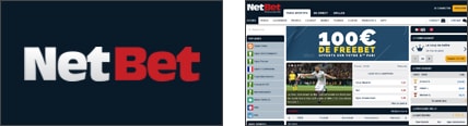 Logo et aperçu du site NetBet